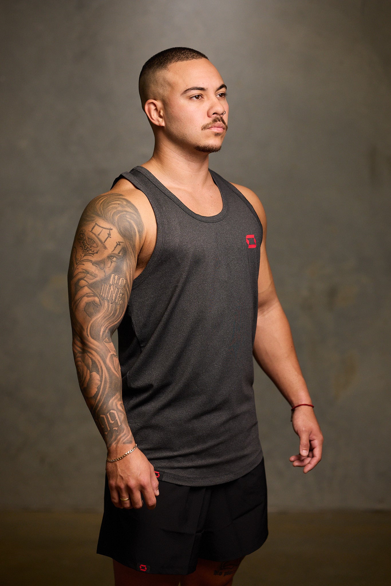 Focused Tank Charcoal