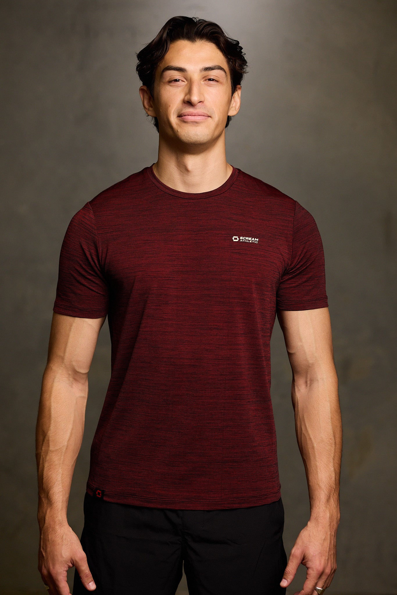 Freedom Shirt Burgandy Marle