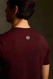 Freedom Shirt Burgandy Marle