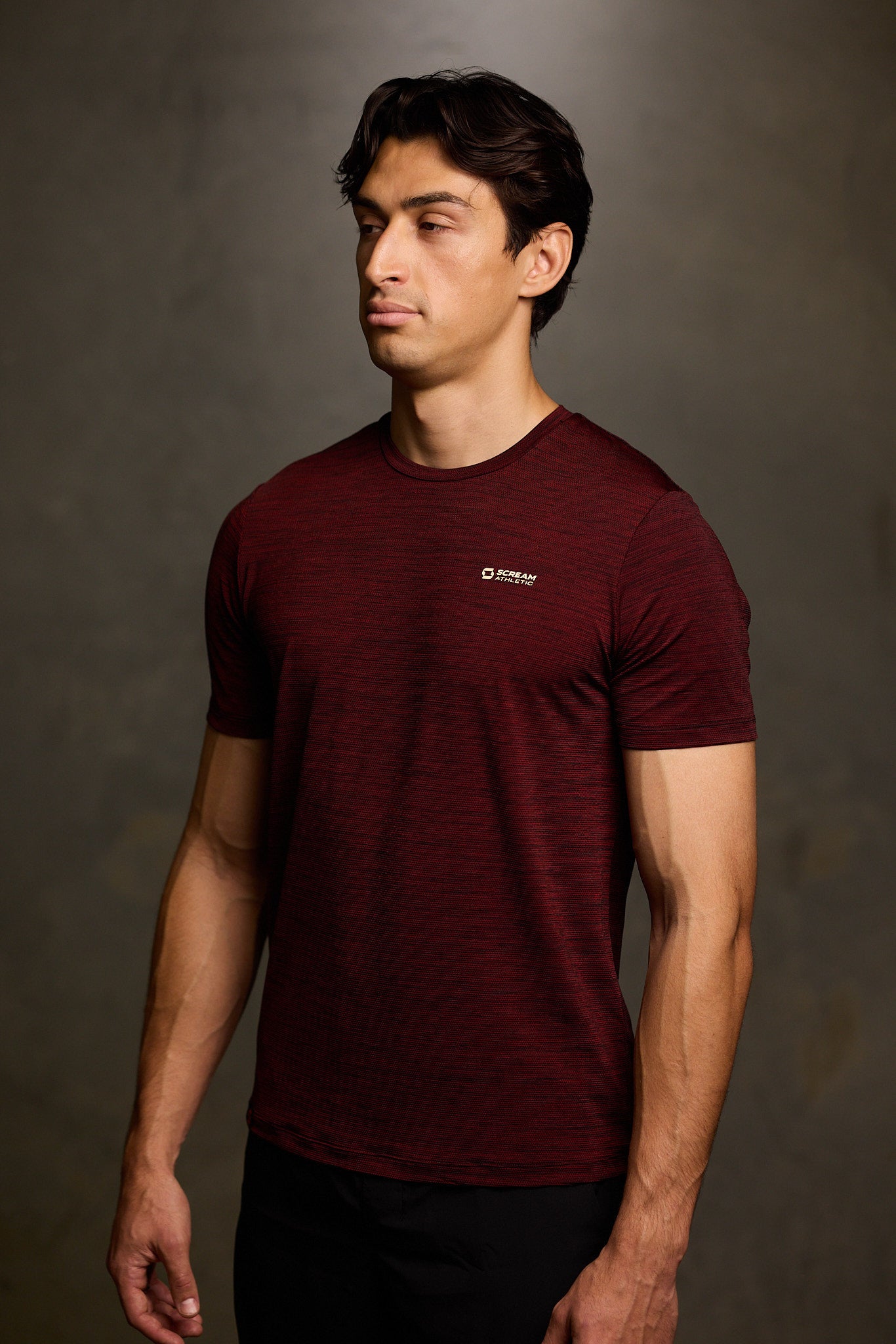 Freedom Shirt Burgandy Marle