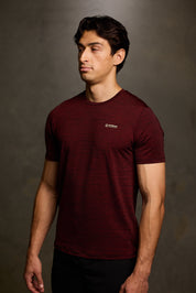 Freedom Shirt Burgandy Marle