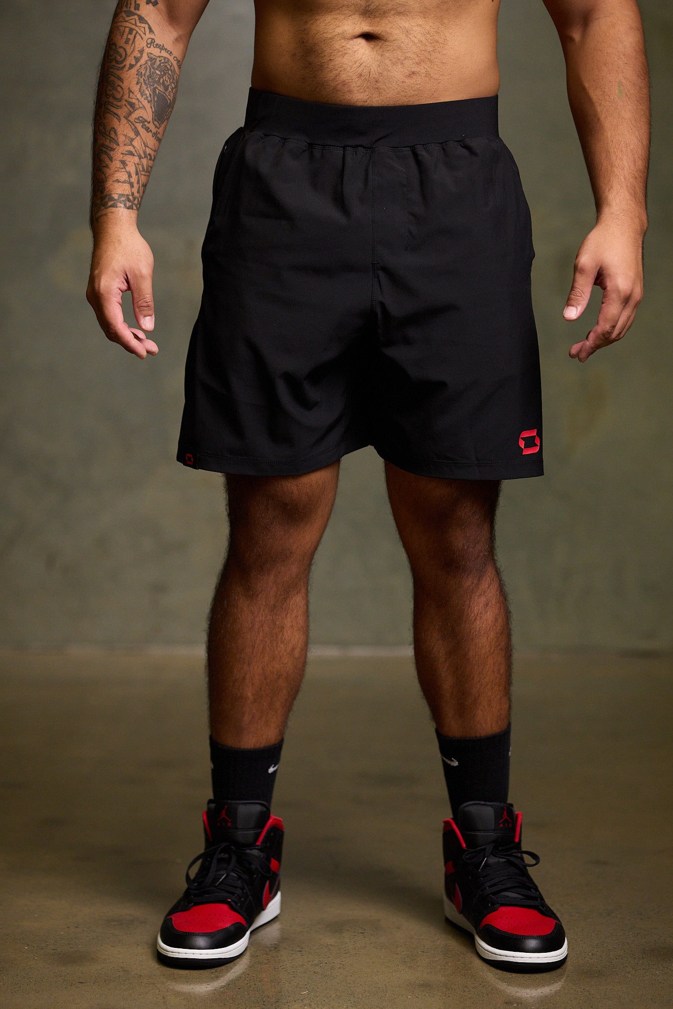 Focused Shorts Black