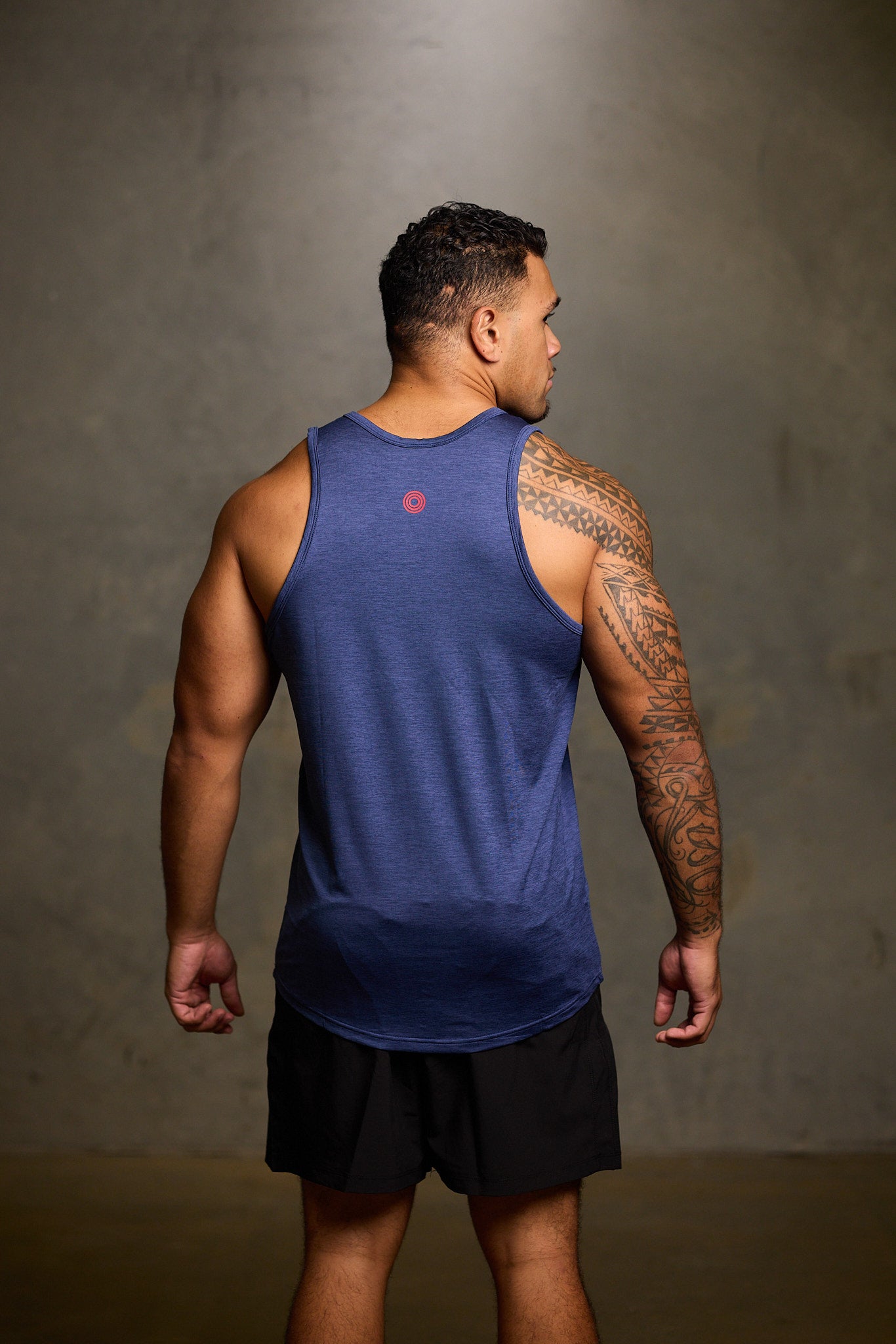 Focused Tank Navy
